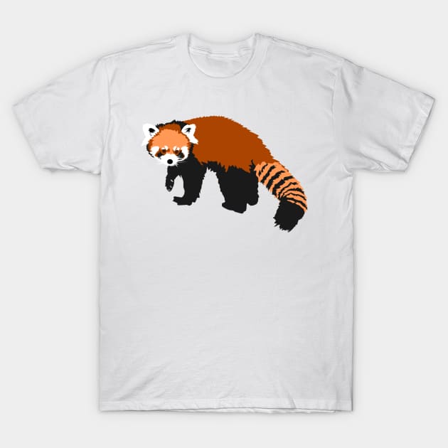 Red Panda T-Shirt by stargatedalek